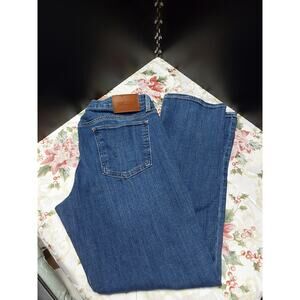 LUCKY Brand Jeans Women's Size 14/32 Blue wash straight leg ankle